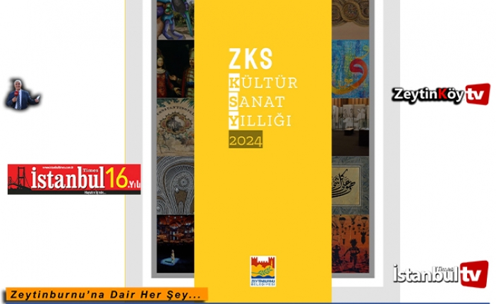 Zeytinburnu Kültür Sanat Yıllığı 2024 Yayımlandı