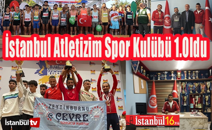 İstanbul Atletizim  Spor Kulübü Başarıya Doymuyor