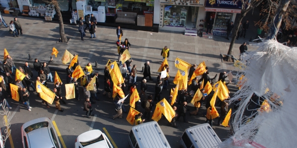 PUNTO Deri İşçileri sokağa indi