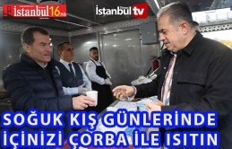 Zeytinburnu’nda Gün Sıcak Çorba İkramı İle Başlıyor