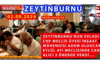 CHP Meclis Üyesi Adem Uluocak’tan Can Alıcı 3 Önerge Birden Geldi (VİDEOLU)